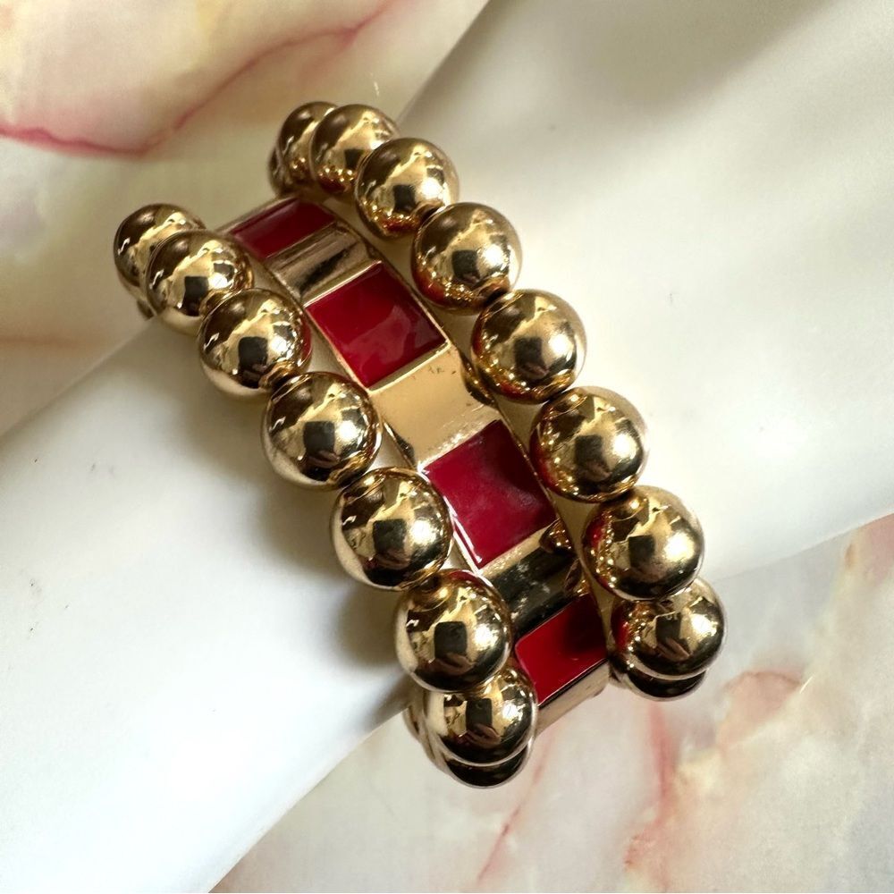 Bundle of 3 gold tone bracelets